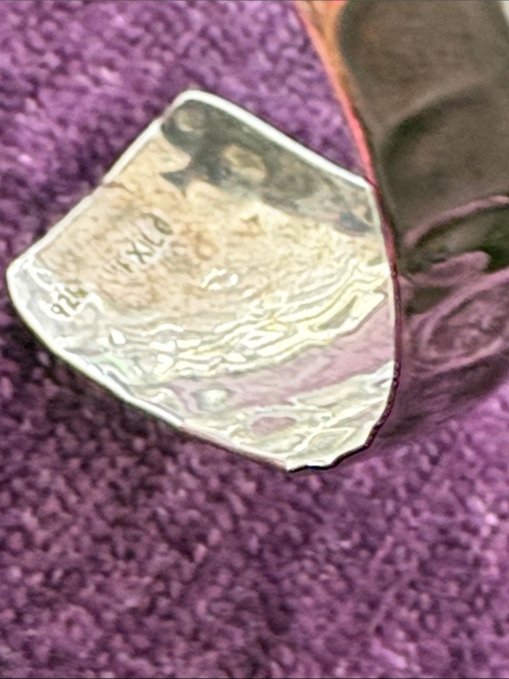 Sterling silver  hammered cuff
Stamped 925 Mexico has been acid tested! - Picture 2 of 2